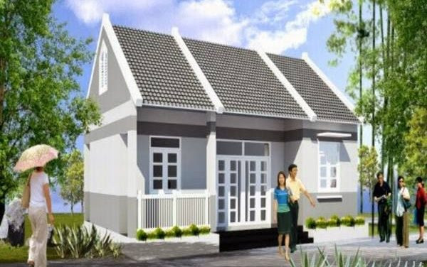 alt Mẫu nhà cấp 4 3 phòng ngủ