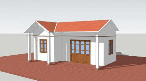 alt Mẫu nhà cấp 4 tối giản