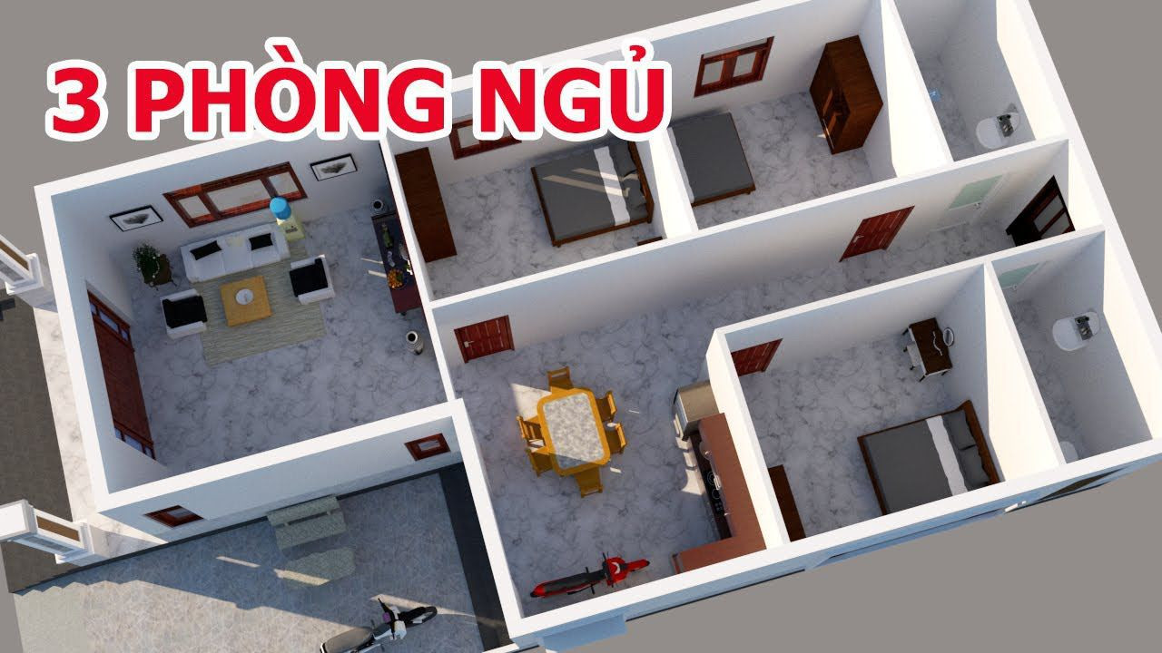 alt text: Bản vẽ nhà cấp 4