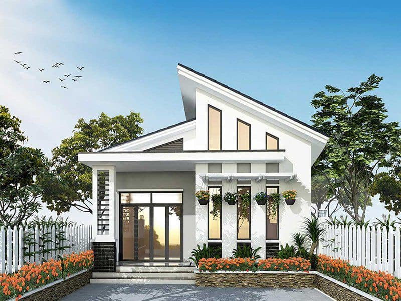 alt text: Nhà cấp 4 nông thôn