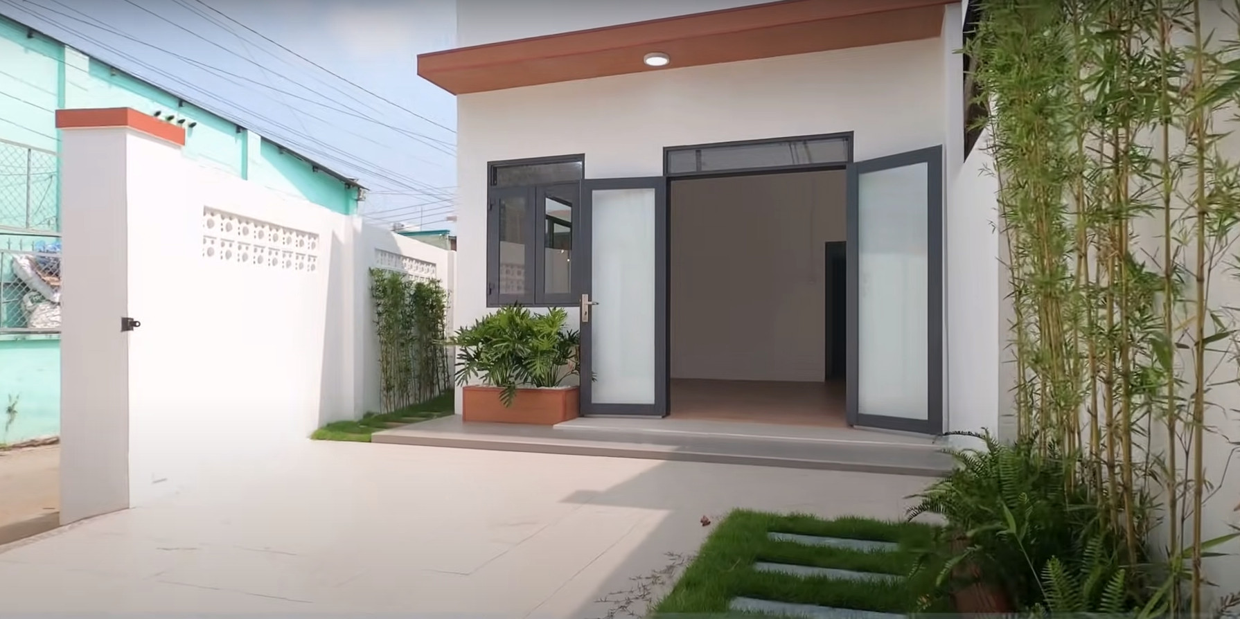 Bản vẽ 3D nội thất nhà cấp 4