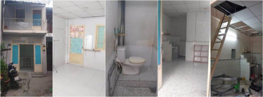 Căn nhà trước khi cải tạo