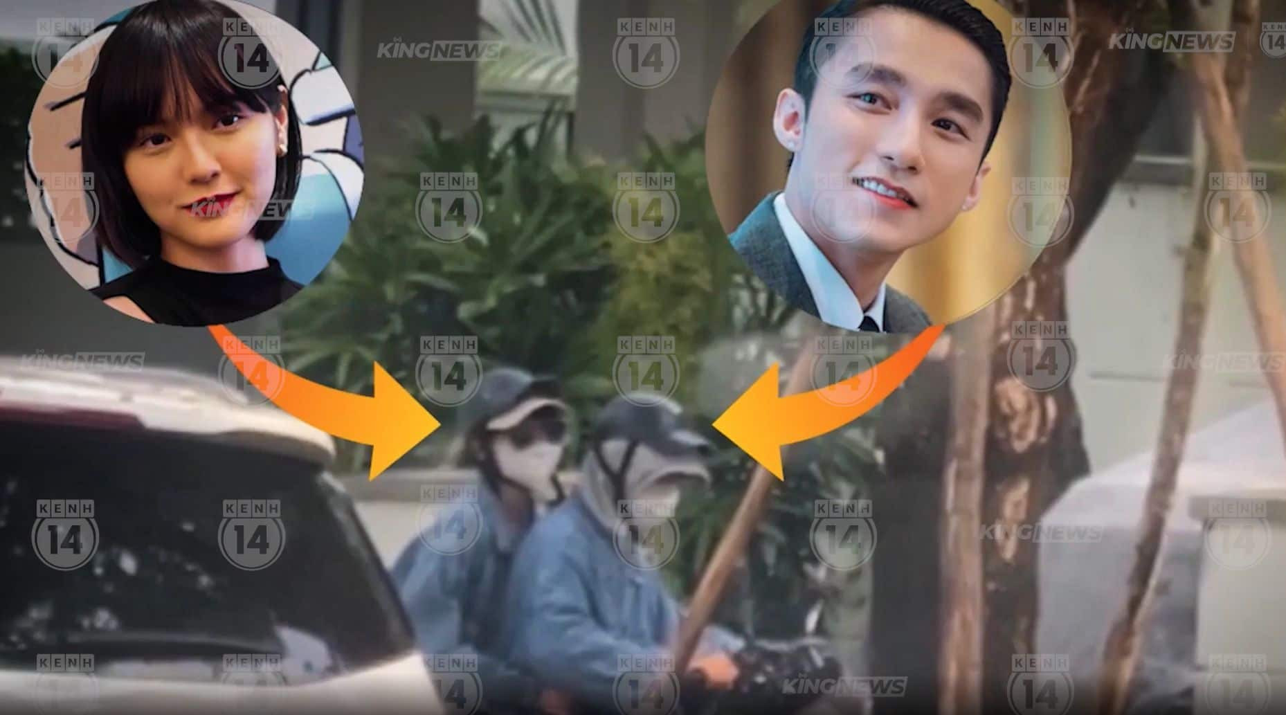 Cặp đôi đi chợ