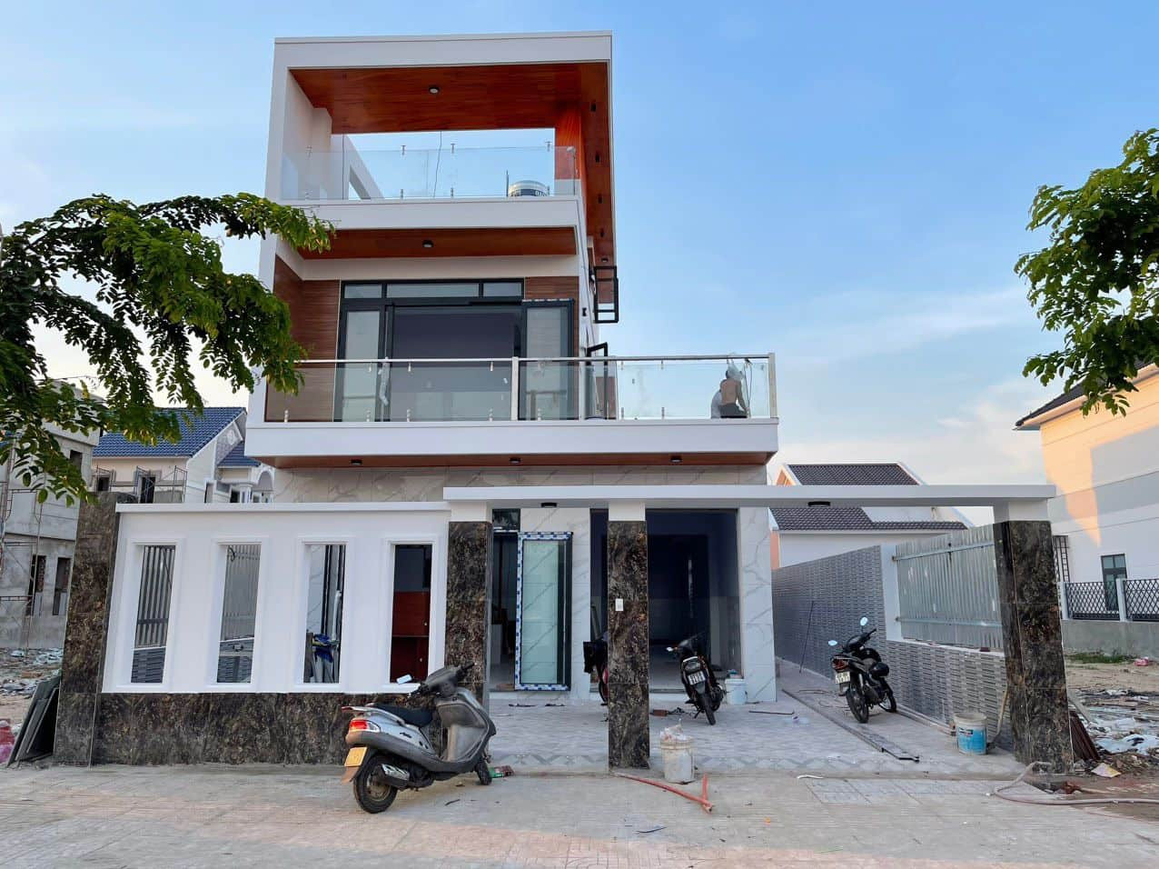 Cầu thang hoàn thiện