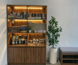 Góc phòng khách nhà mái bằng