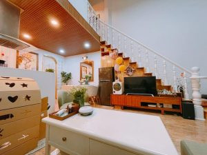 Hình ảnh cầu thang sau khi cải tạo