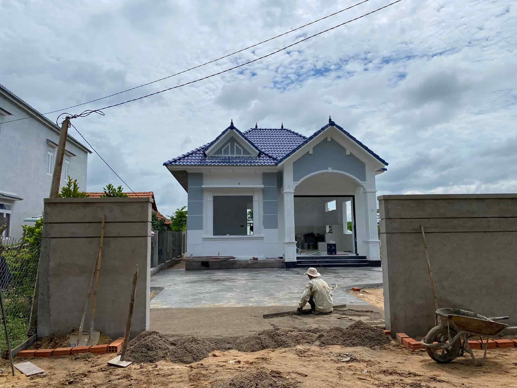 Hình ảnh ngôi nhà của Sô Y Tiết đang trong quá trình hoàn thiện