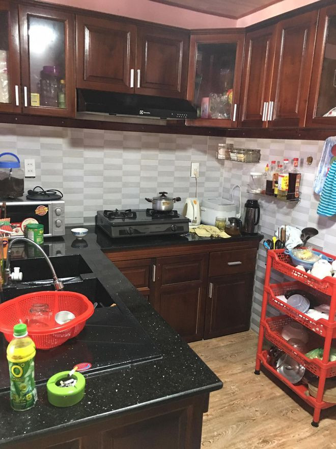 Hình ảnh phòng bếp trước khi cải tạo