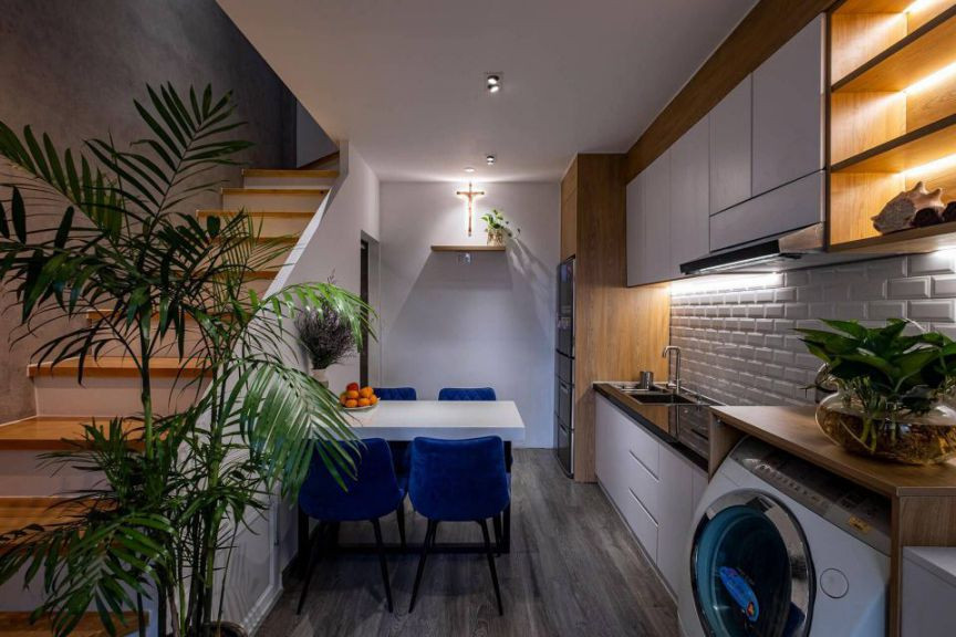 Không gian ấm cúng với đèn Spotlight