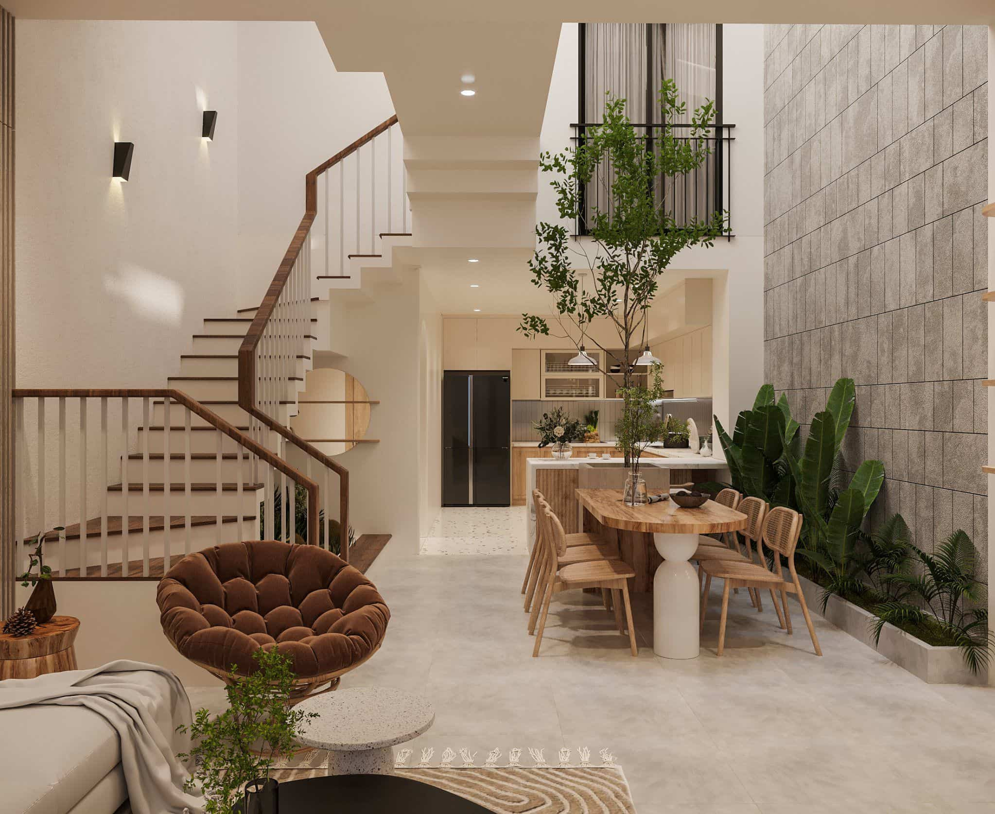 Không gian thông tầng