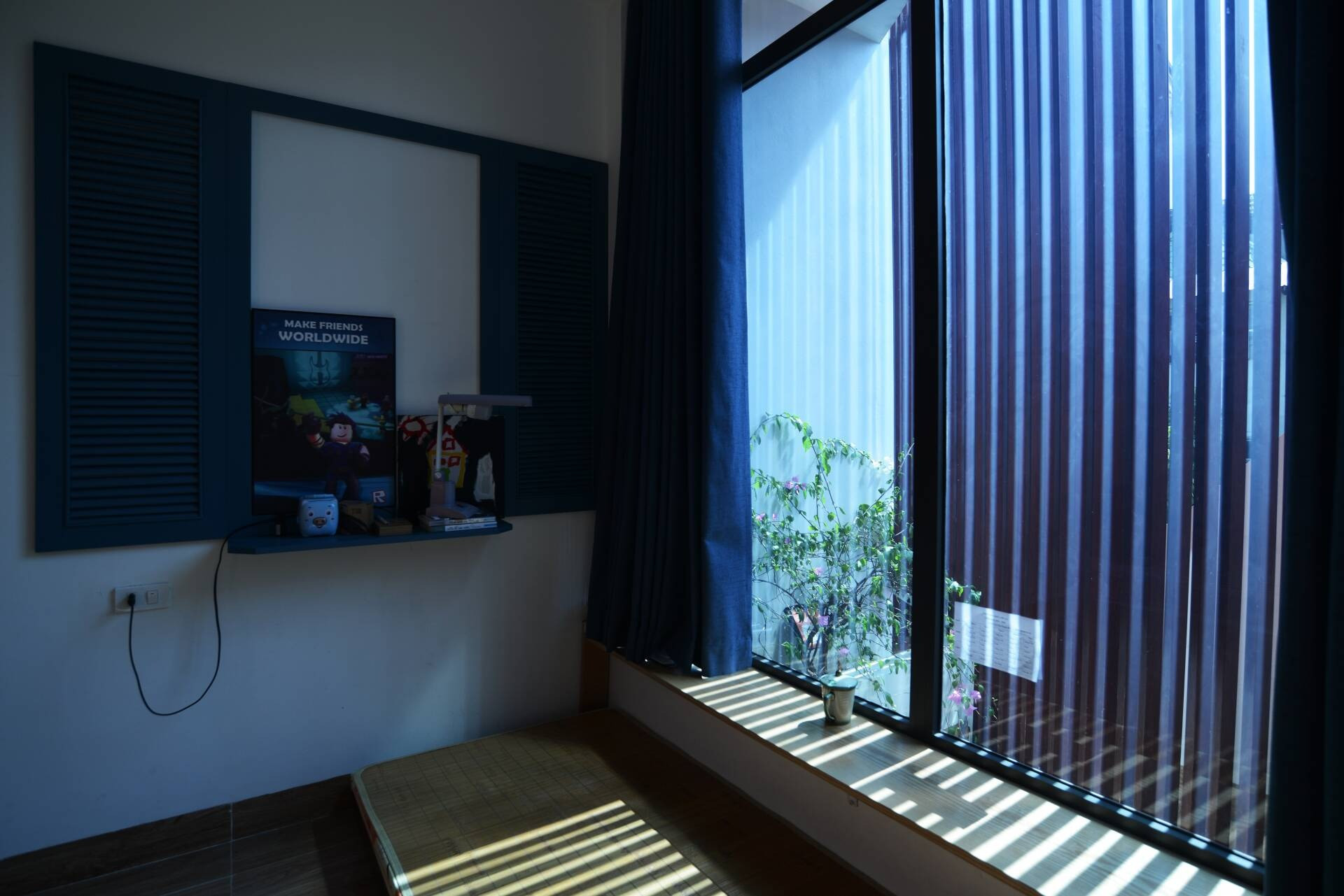 Không gian xanh trong nhà 2 tầng 1 tum