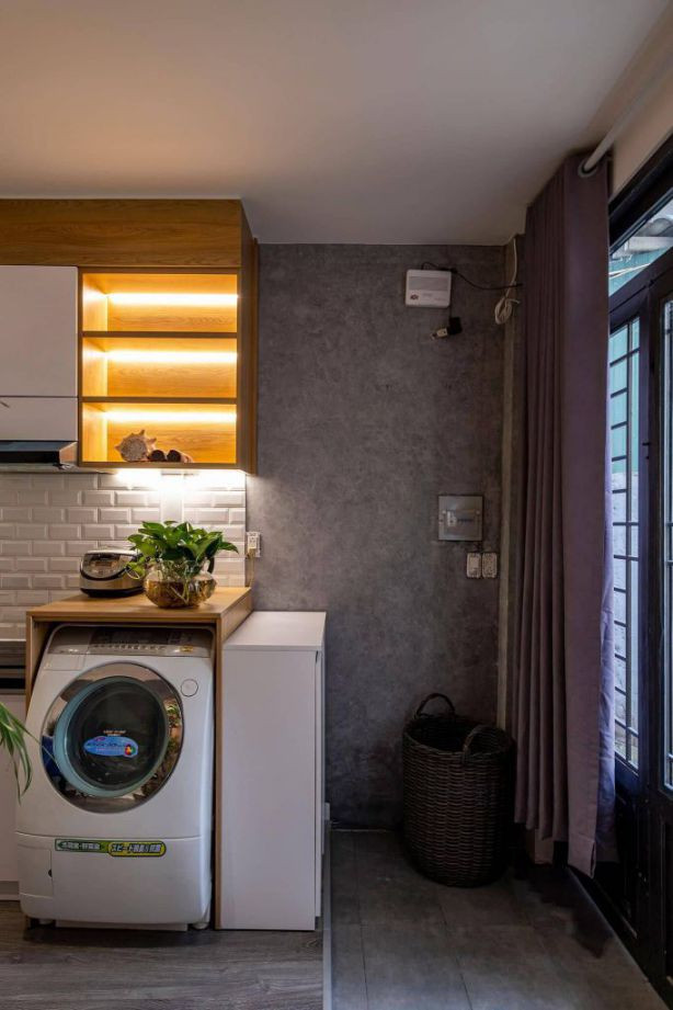 Khu vực tầng trệt sau khi cải tạo