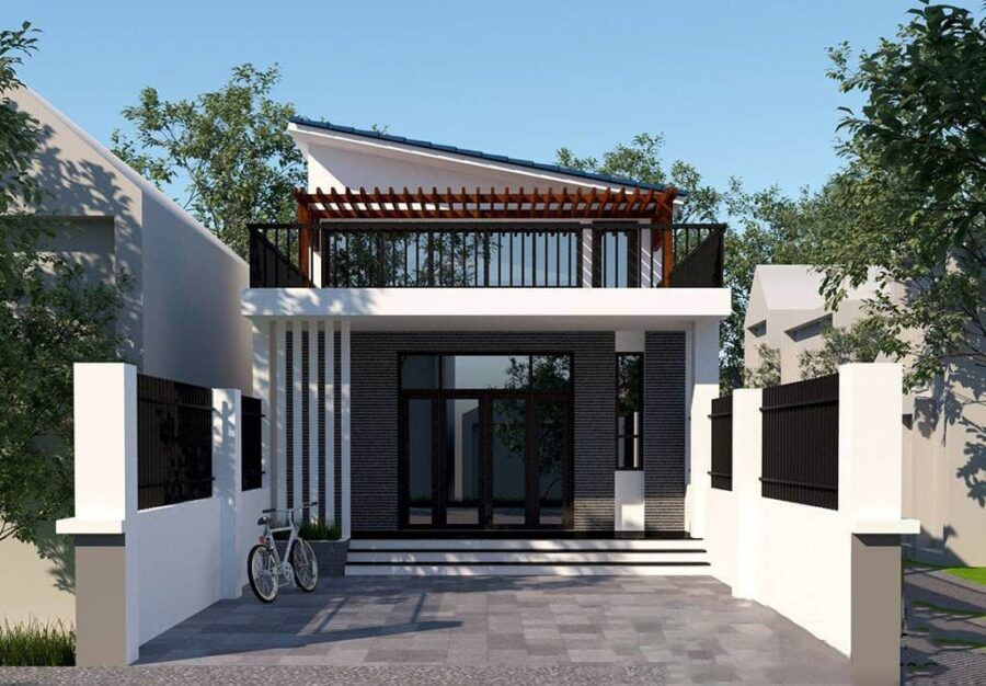 Mẫu nhà 2 phòng ngủ 3
