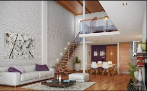 Mẫu nhà cấp 4 gác lửng 300 triệu – Mẫu 4