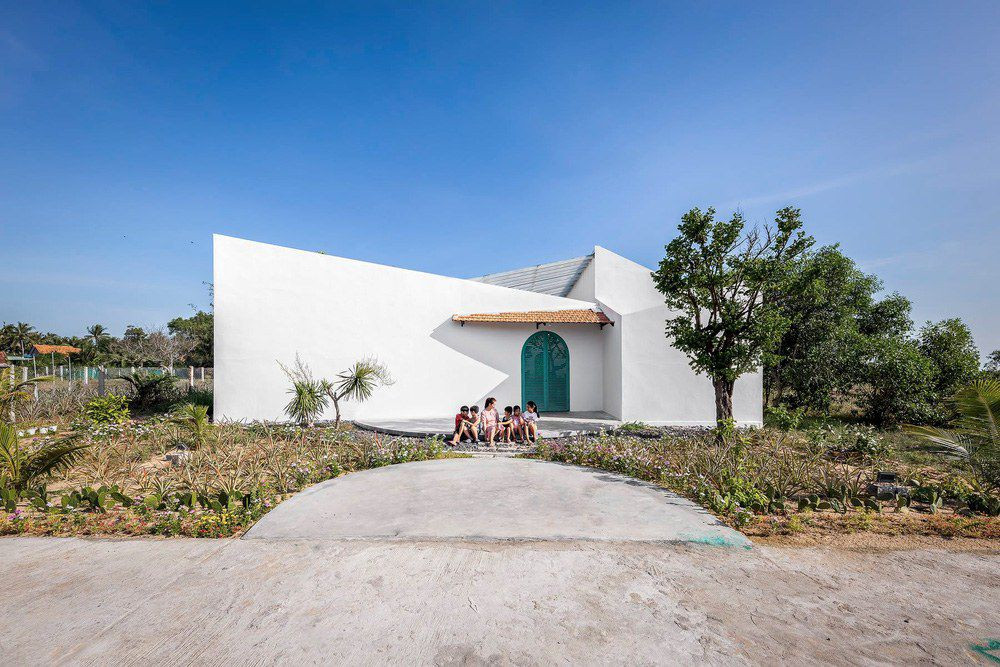 Mẫu nhà cấp 4 phong cách Địa Trung Hải