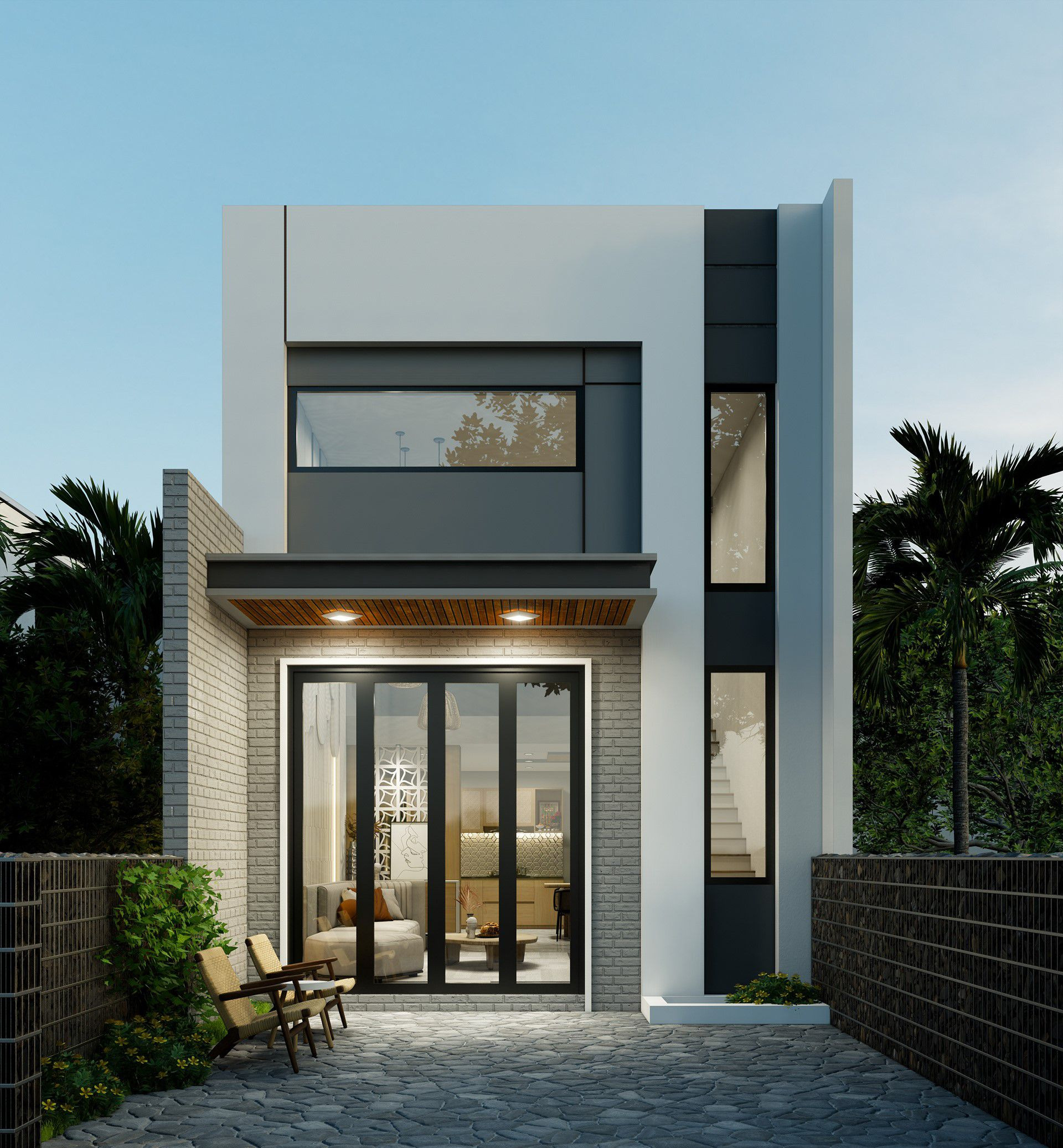 Mẫu nhà gác lửng 8