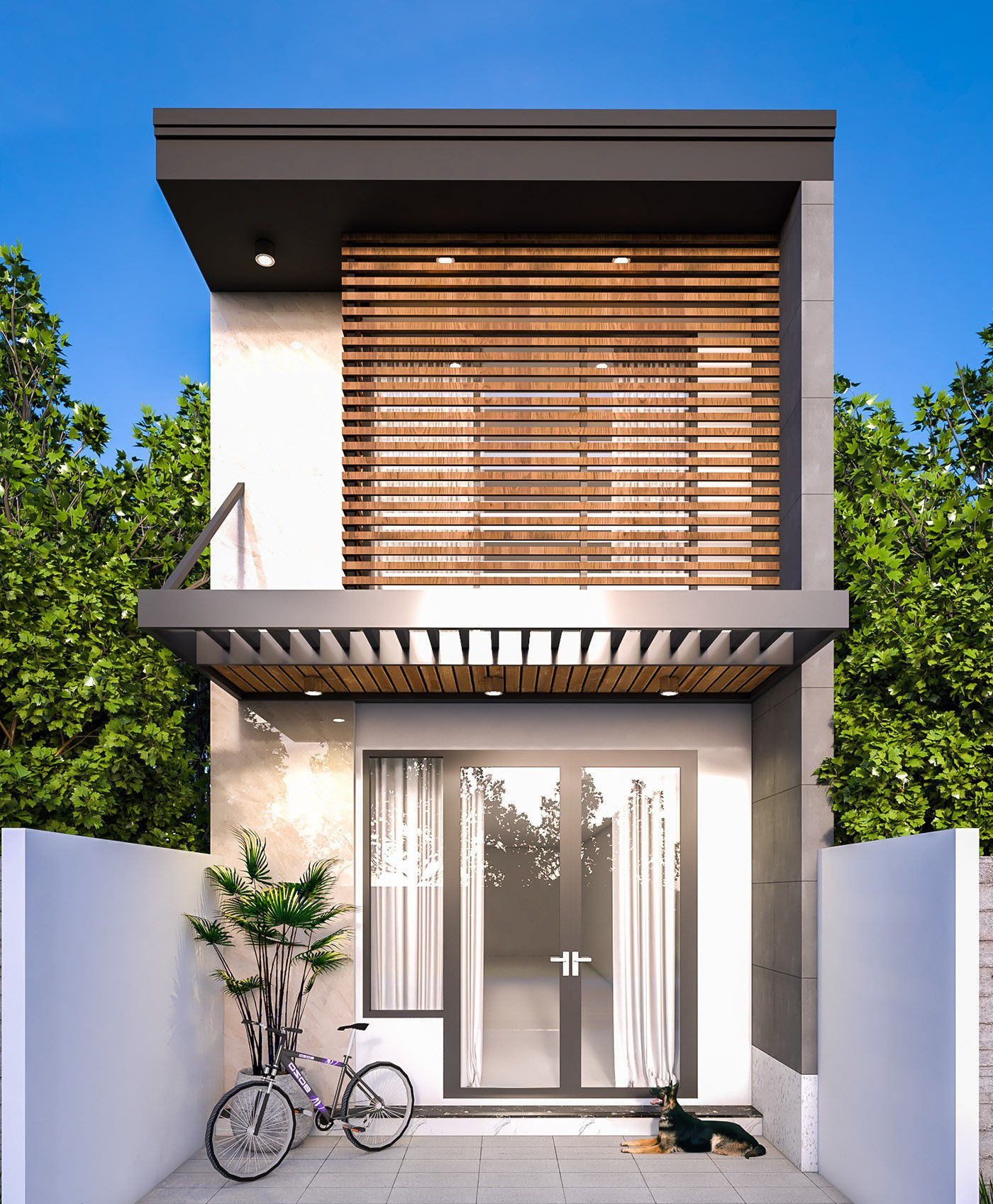 Mẫu nhà gác lửng 9