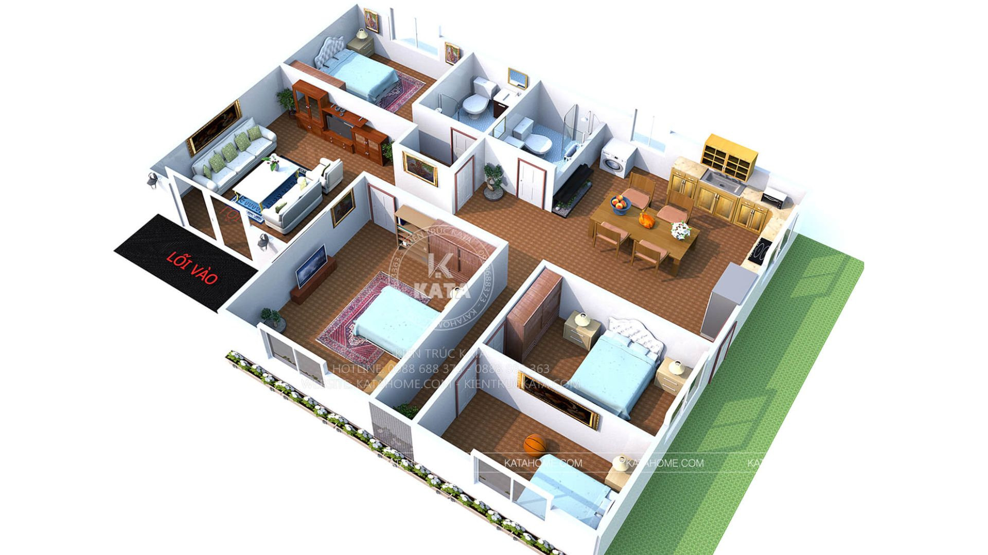 Mẫu nội thất 3D 2