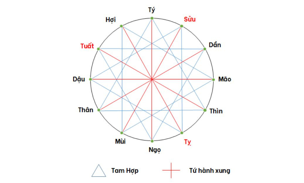 Nam Giáp Tuất và Nữ Đinh Sửu