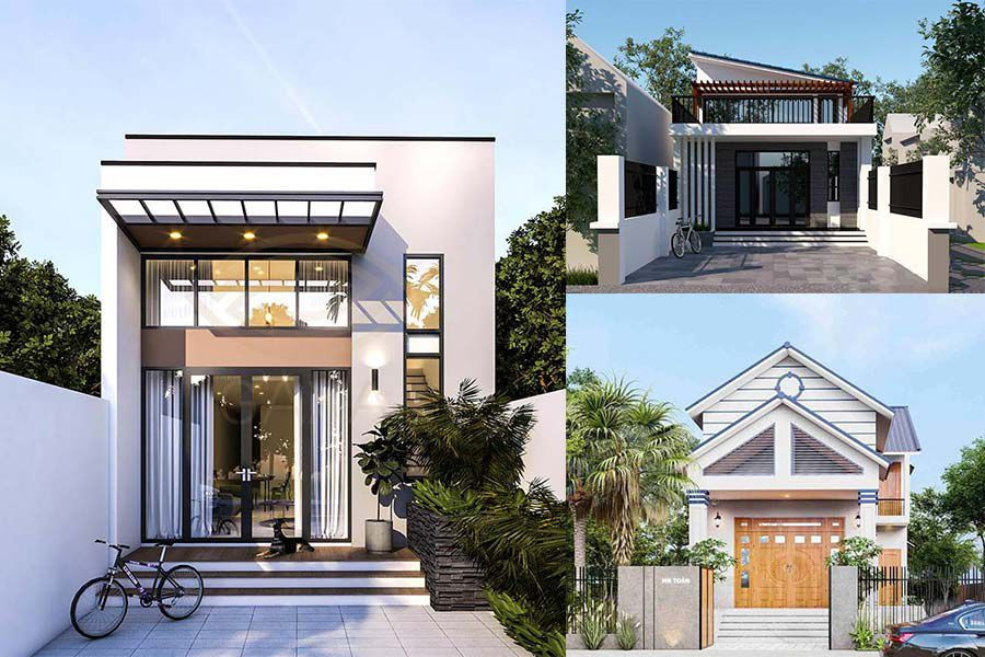 Nhà cấp 4 gác lửng 3 phòng ngủ