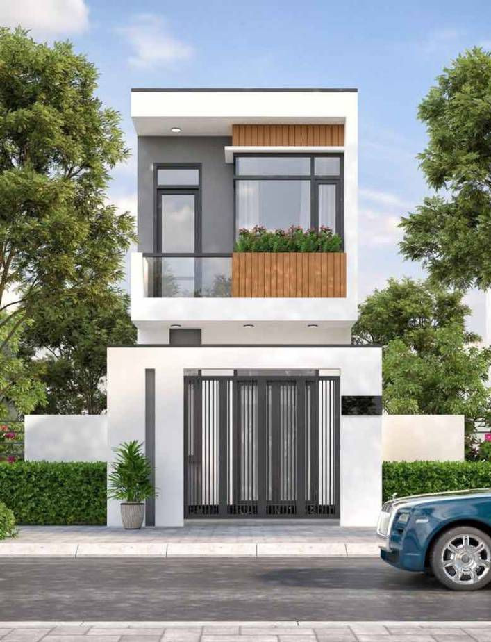 Nhà phố 1 trệt 1 lầu