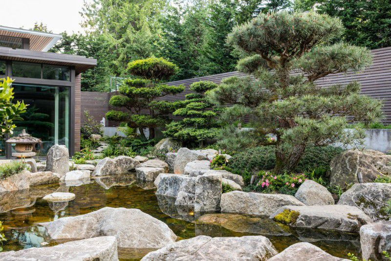 Nhà vườn biệt thự phong cách Nhật Bản