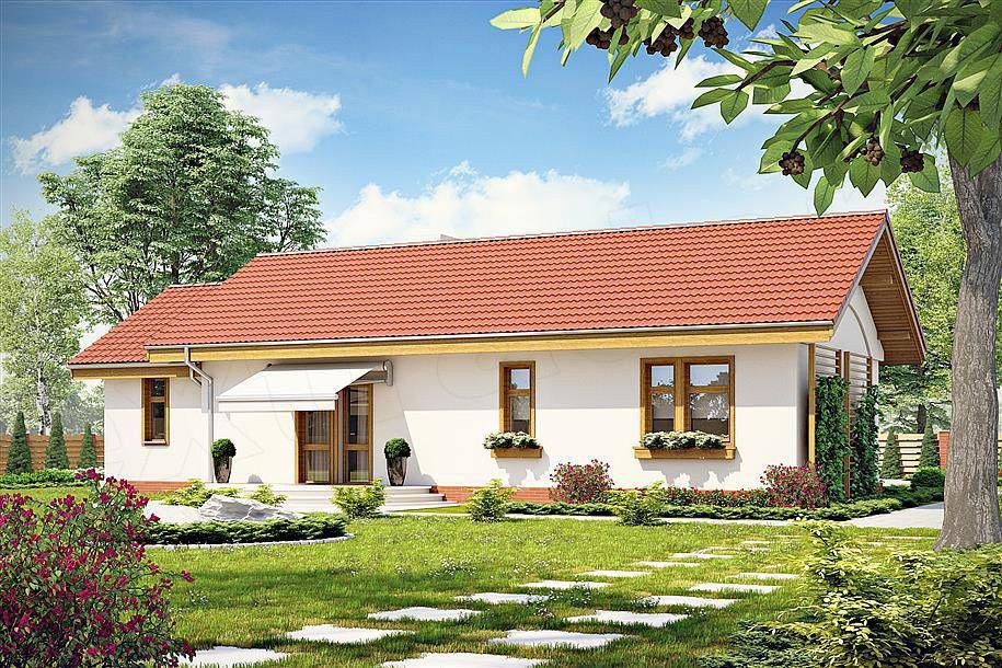 Nhà vườn đẹp ở nông thôn