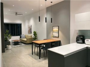 Phòng bếp nhà cấp 4 mái bằng