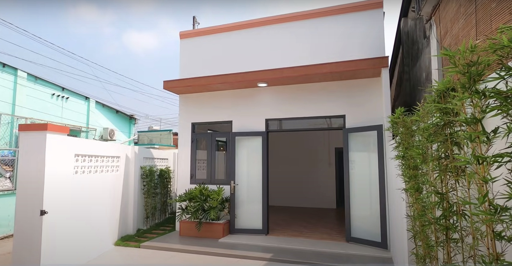 Sơ đồ bố trí mặt bằng nhà cấp 4