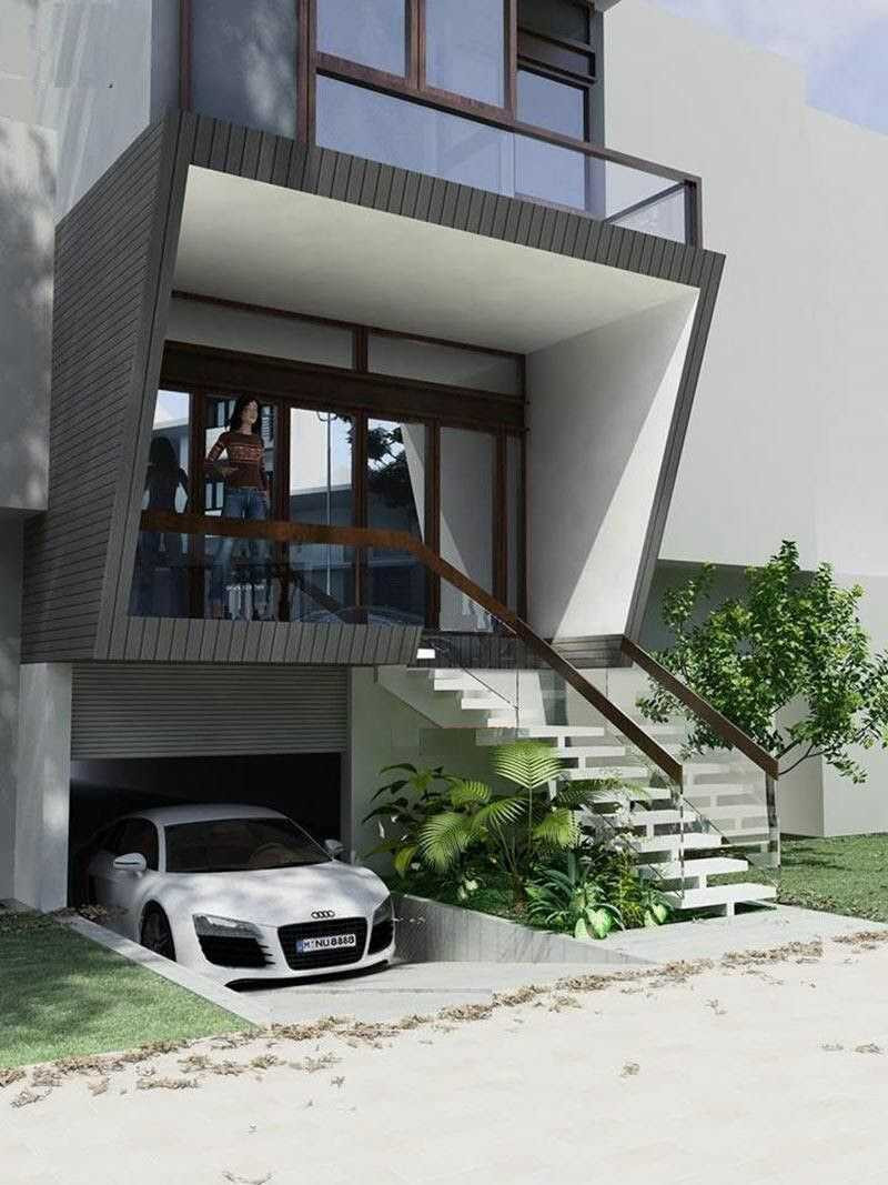 Tầng hầm chìm giúp tiết kiệm không gian