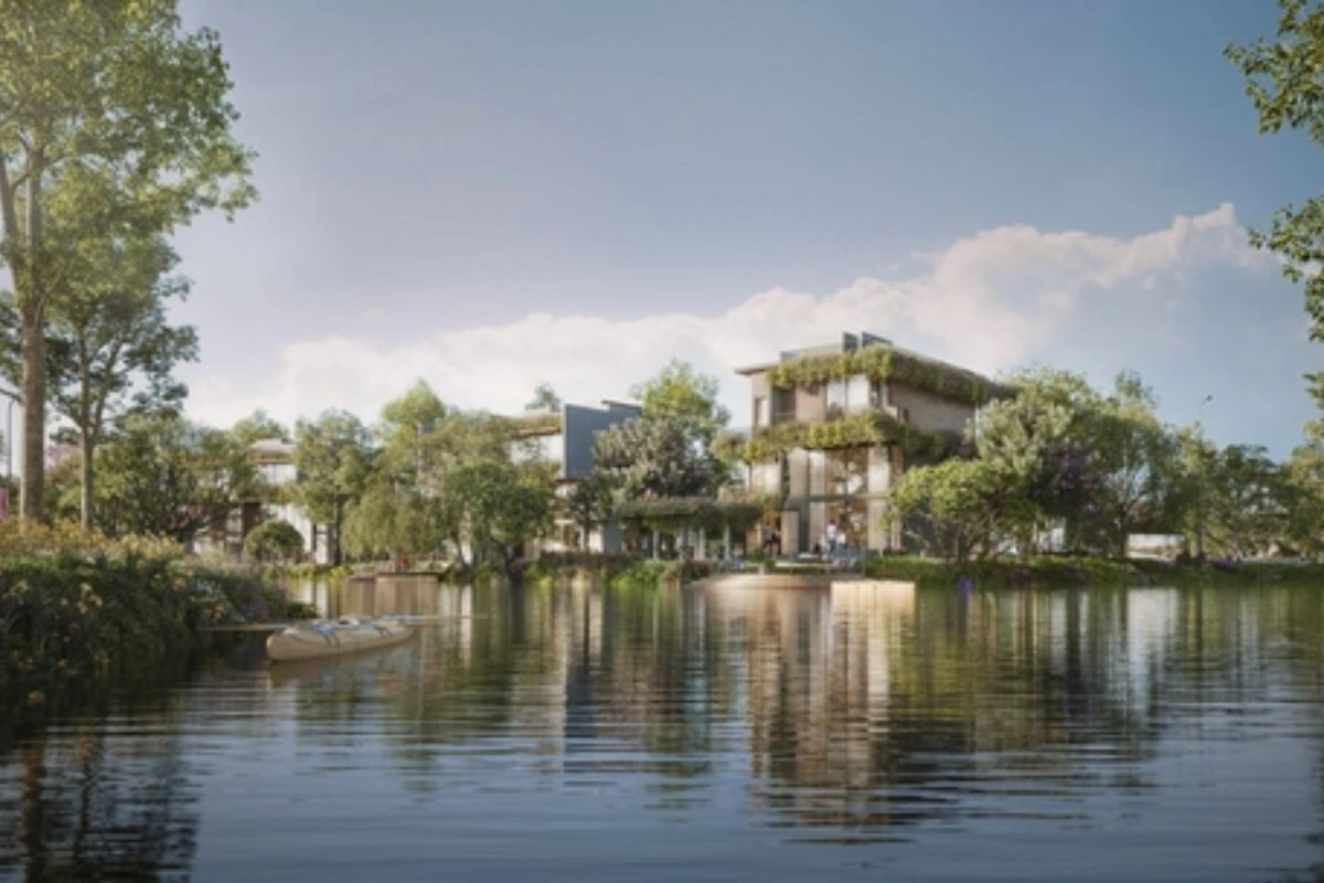 Bức tranh Blue Zones Ecovillage Saigon River có những gì?