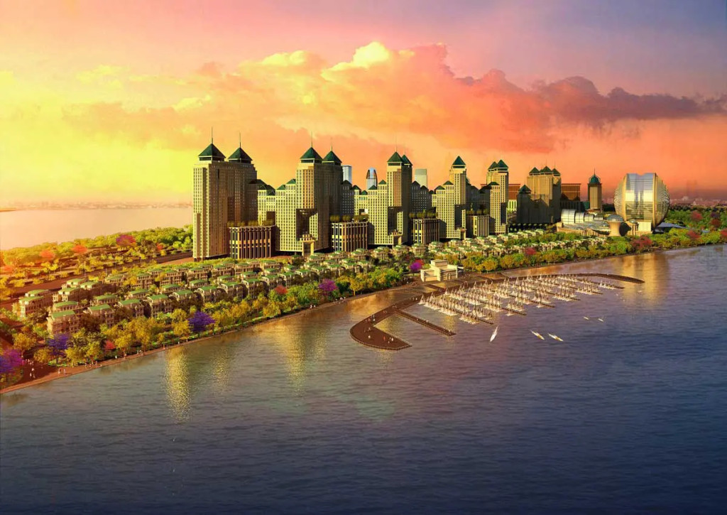 Cảnh quan Bến du thuyền Dự án Saigon Peninsula