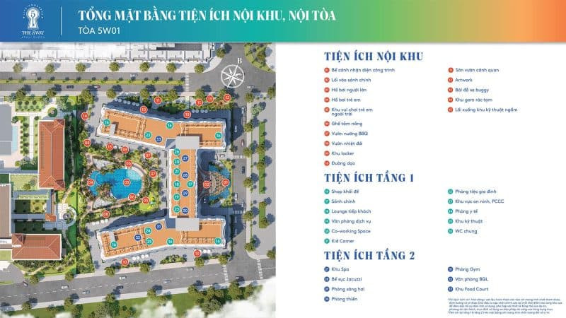 Chi tiết tòa căn hộ Tropical