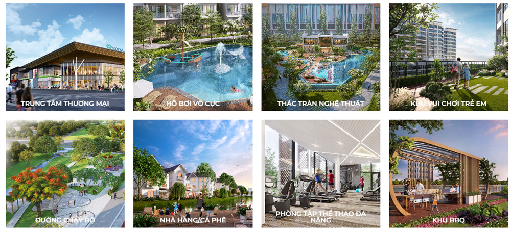 Chuỗi tiện ích nghỉ dưỡng đẳng cấp tại  Sycamore Bình Dương