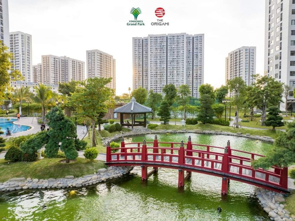 Công viên Koi tại Vinhomes Grand Park
