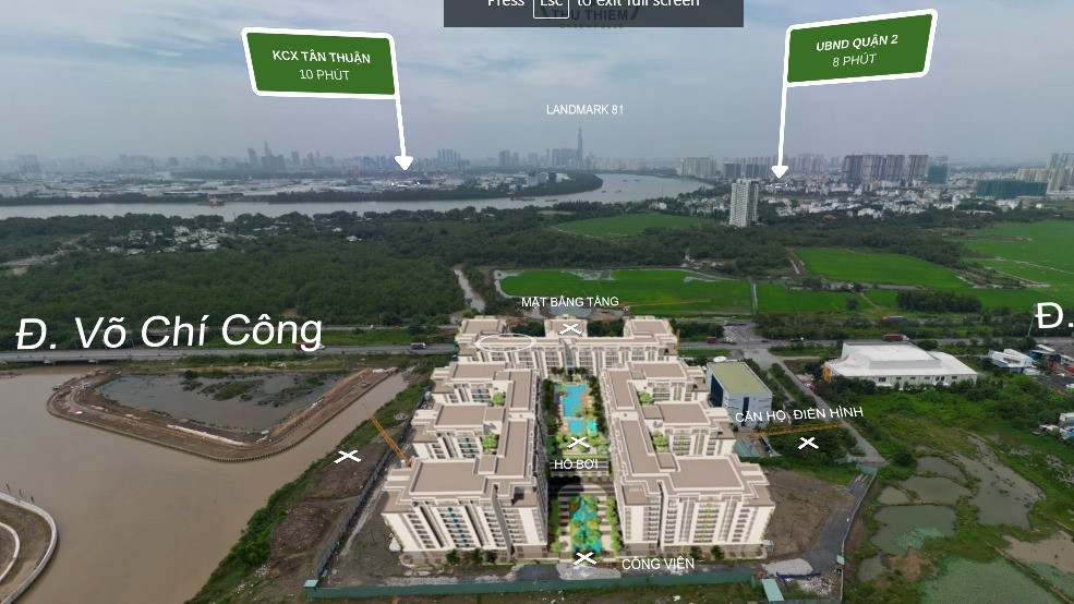 Đánh giá vị trí, tiềm năng nơi toạ lạc của dự án Thủ Thiêm Green House