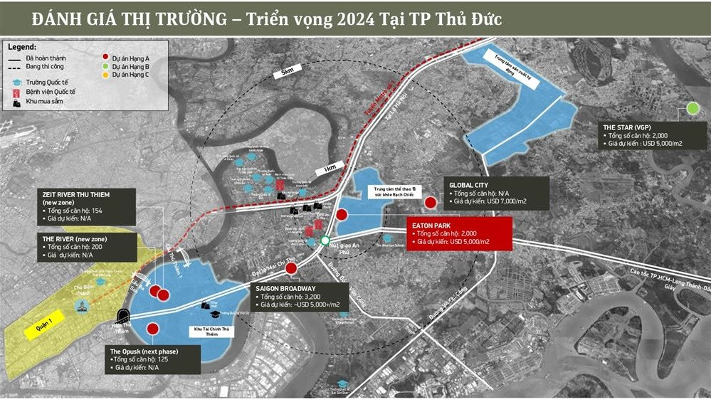 Cập nhật giá bán Eaton Park mới nhất 2025