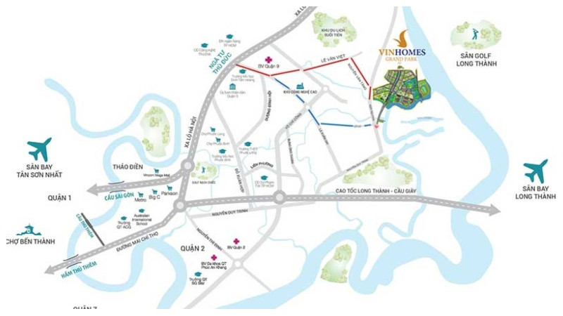 Địa chỉ Vinhomes Grand Park quận 9 ở đâu? Lợi thế của dự án