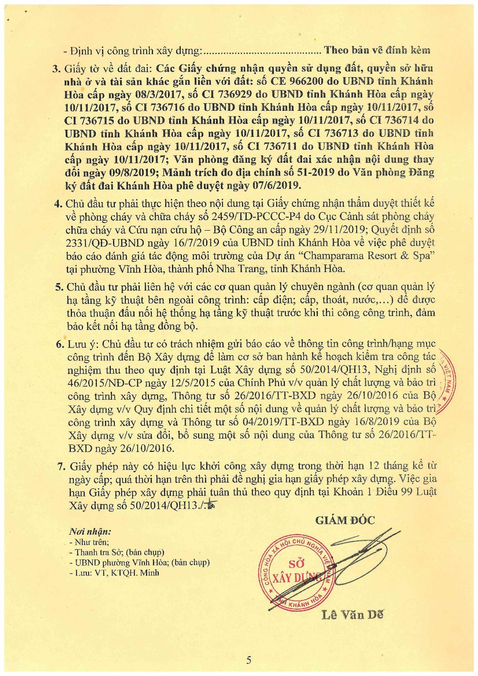 Pháp lý dự án Libera Nha Trang
