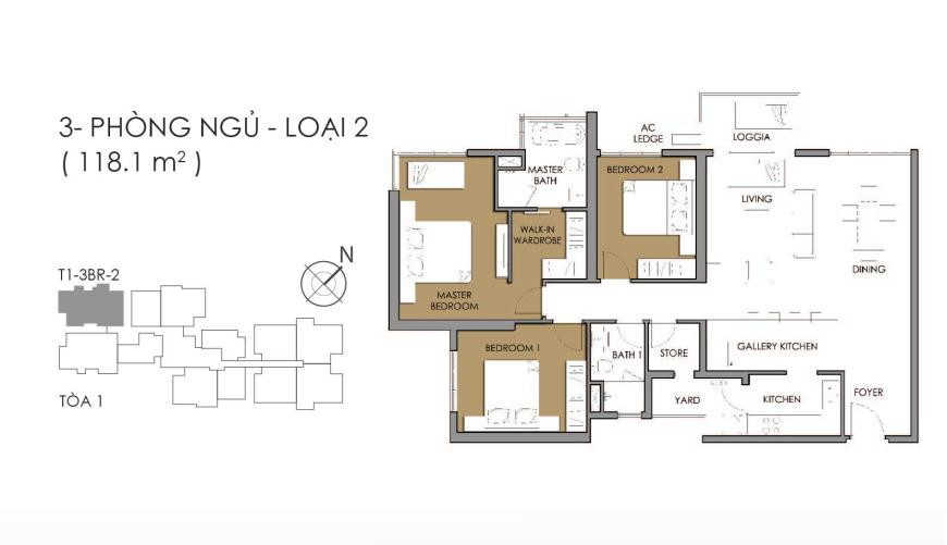 Góc nhìn khác của căn hộ