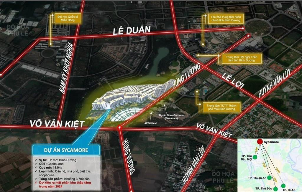 Địa chỉ Sycamore Capitaland – Tiềm năng từ vị trí của dự án?