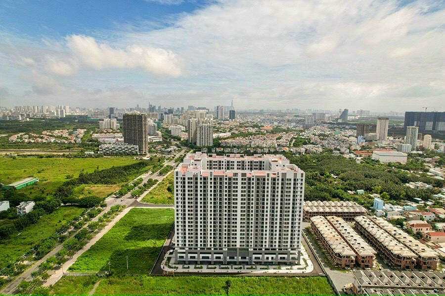Hình ảnh thực tế của chung cư Boulevard Quận 7