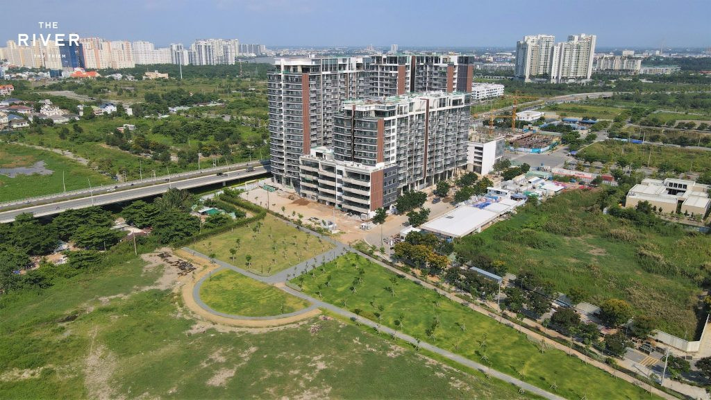 Hình ảnh thực tế dự án The River Thủ Thiêm 3
