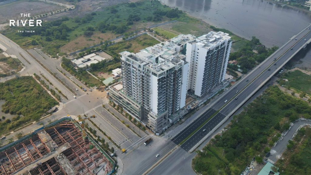 Hình ảnh thực tế dự án The River Thủ Thiêm 4