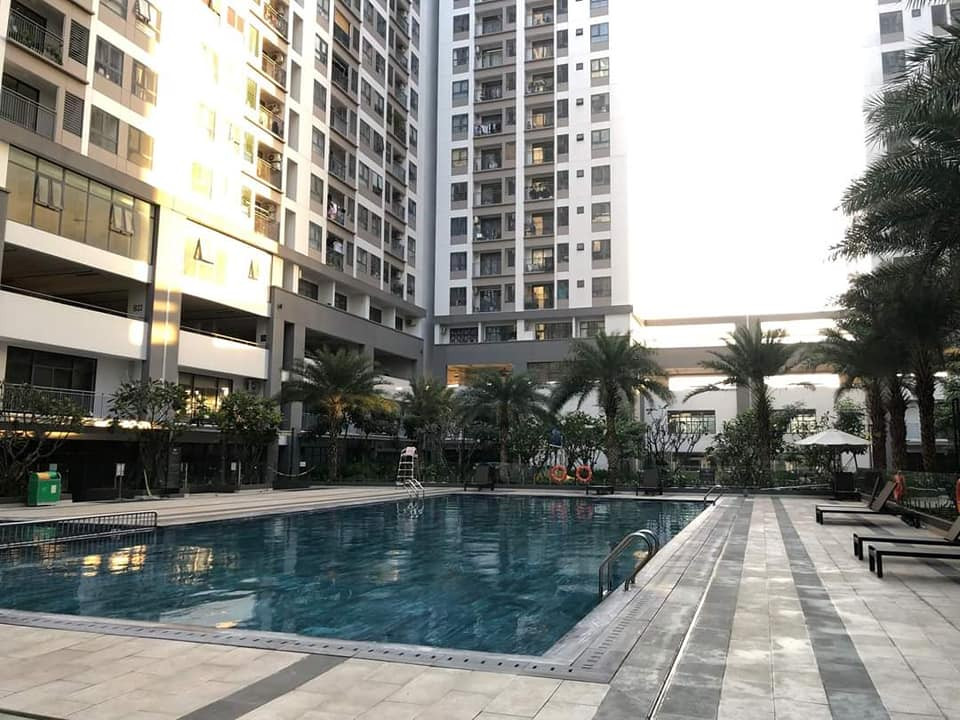 Hồ bơi tại dự án Boulevard Quận 7