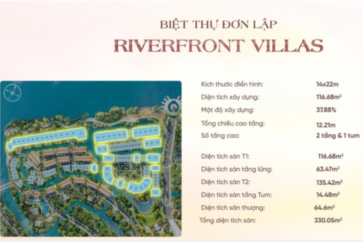 Khám phá dự án Riverfront Villas Ecovillage có gì?