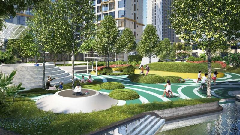 Đầu tư nhà phố Soho tại The Global City – 1 vốn 4 lời