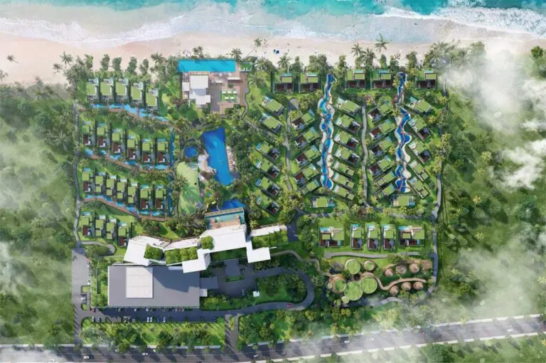 Khung cảnh thiên nhiên xung quanh khu nghỉ dưỡng