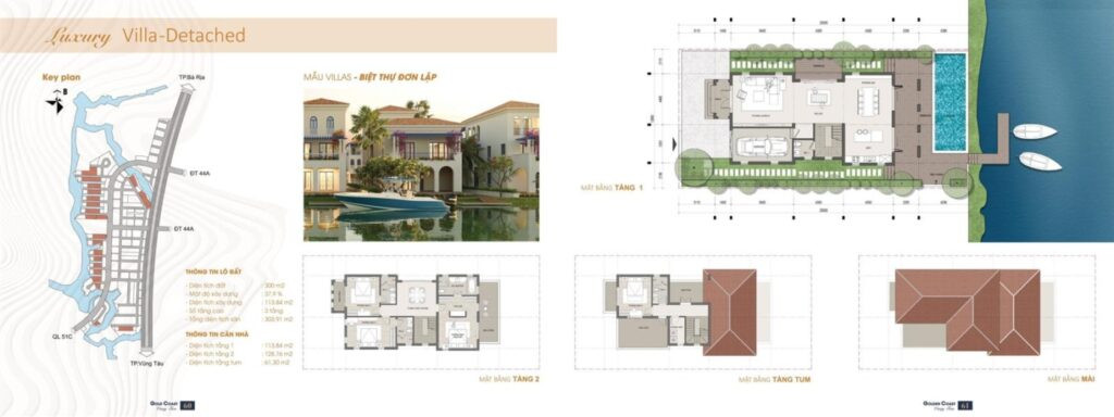 Mặt bằng tổng thể, quy hoạch dự án Gold Coast Vũng Tàu