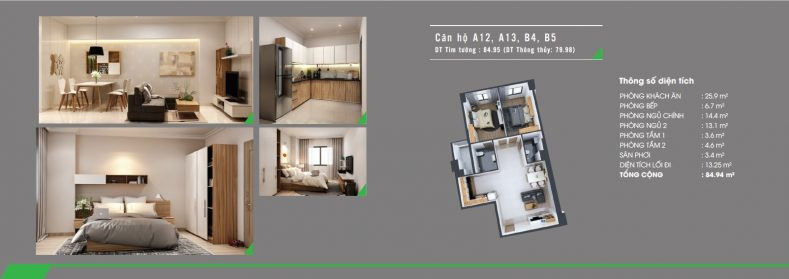 Mặt bằng chi tiết chung cư Homyland 3 Riverside 